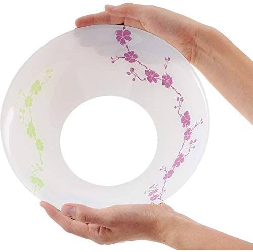 Green 10x22 Glass Serving Salad Bowl N1858