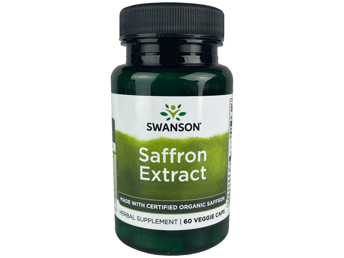 60 Veggie Capsules Saffron Extract Herbal Supplement Z653696