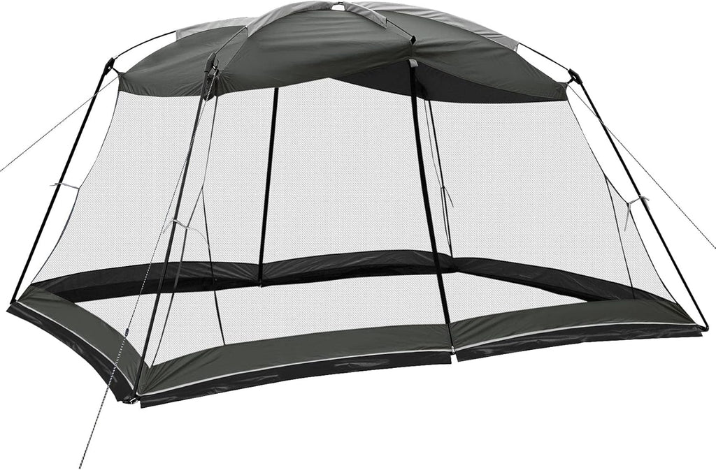 13x9 Ft Shale Gray Canopy Tent Sun Shade Shelter K482