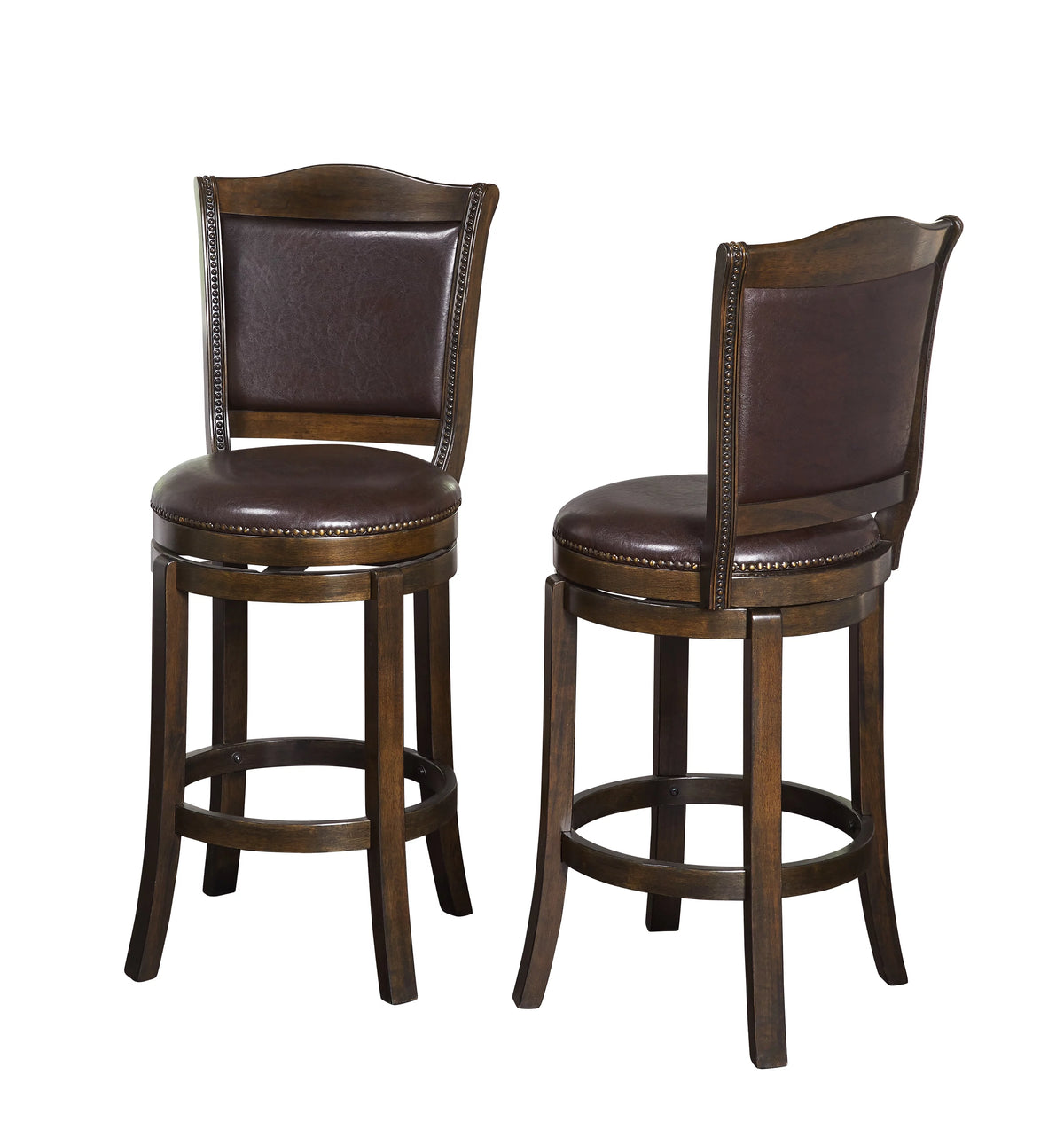 Brown 30" Set of 2 Barstools G849