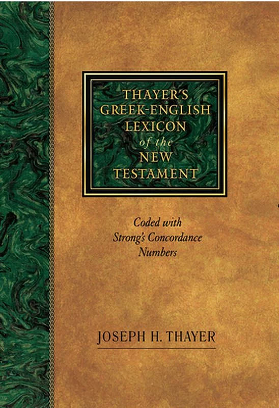 Greek-English Lexicon of the New Testament Hardcover V30596
