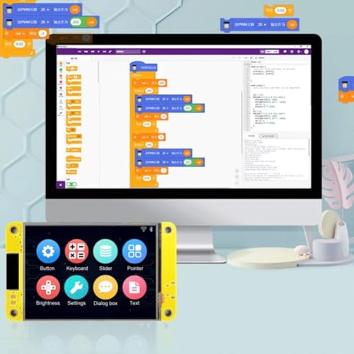 2 Pack 2.8 inch 240X320 TFT Resistive Touchscreen WiFi+BLE Dual Core ESP32 Development Board Z836
