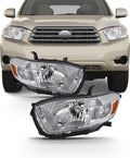 Headlights Pair Driver Left Passenger Right Side Replacement E1348
