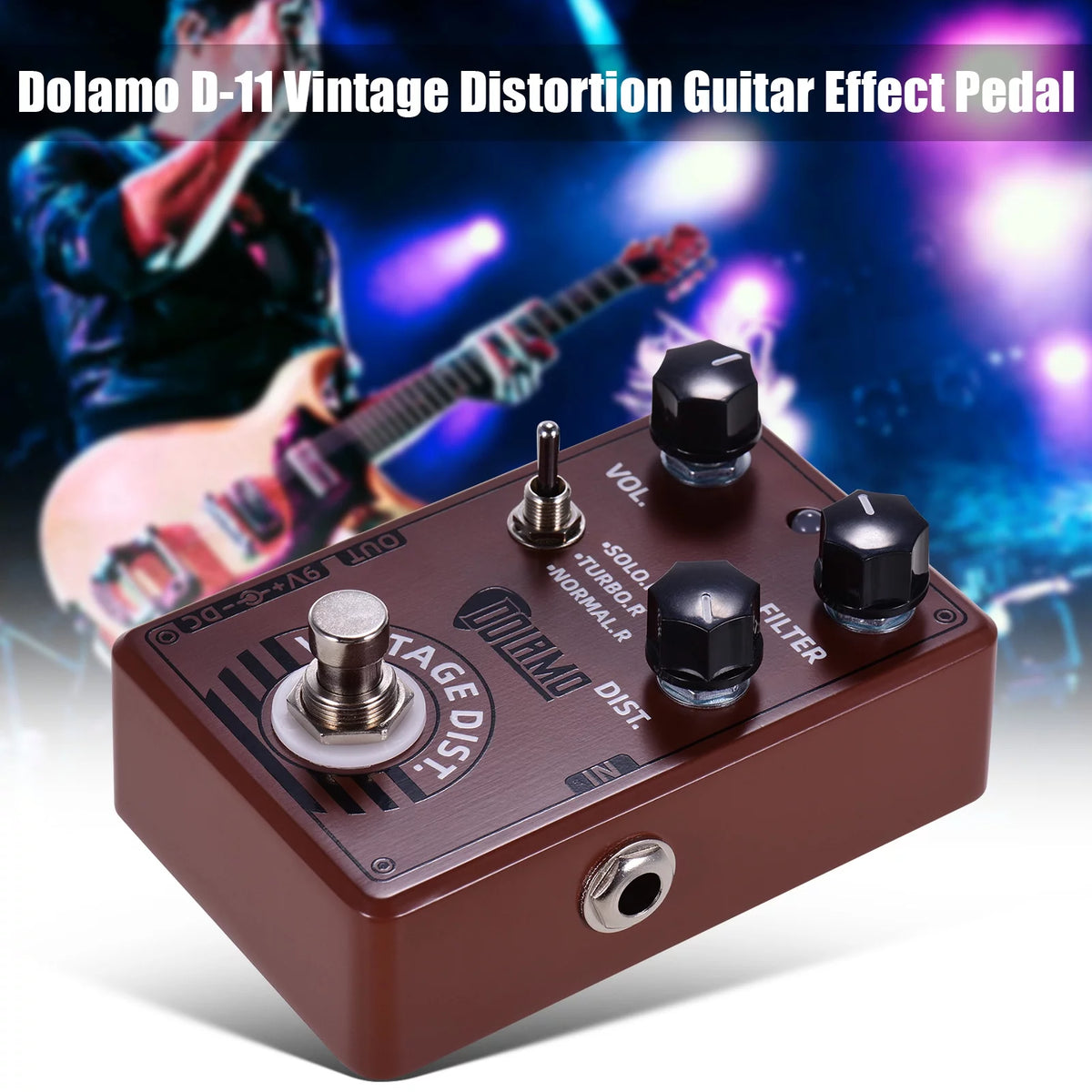 Effect Pedal with Filter and Bypass W8243