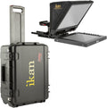 12-inch Portable Teleprompter Kit with Rolling Case, Black A79628