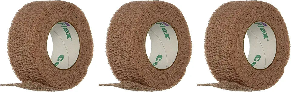 Tan Latex Bandage, 1" x 5 yd, Pack of 30 Z497