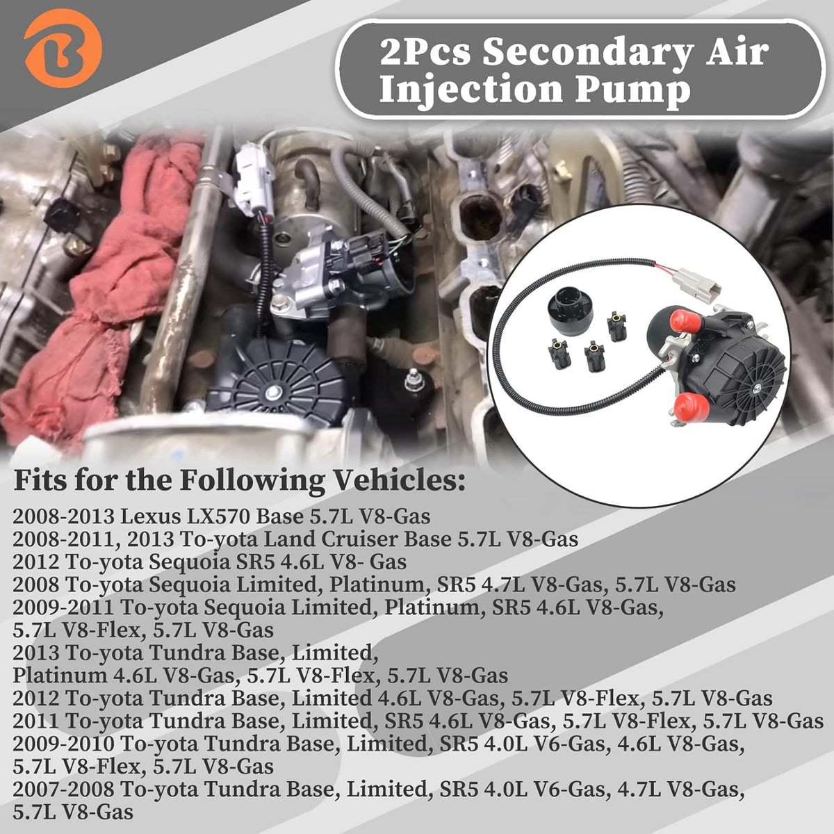 Secondary Air Injection Pump D319186