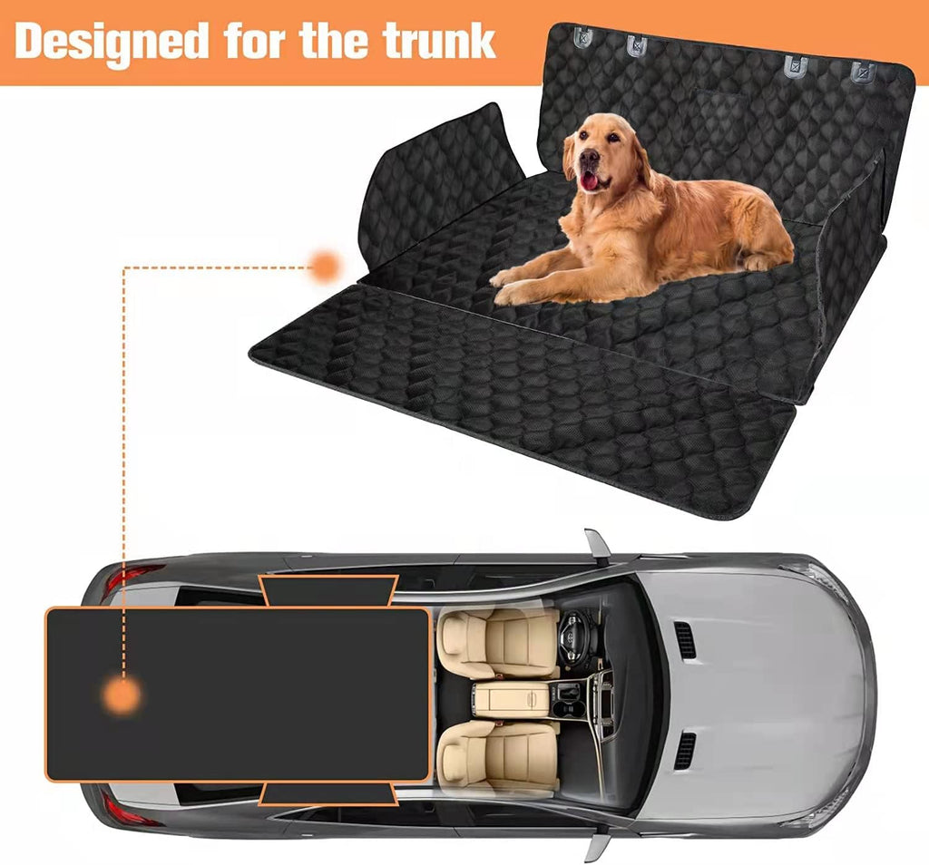 Waterproof Pet Cargo Liner with Bumper Flap Protector, Pack of 2 O85729