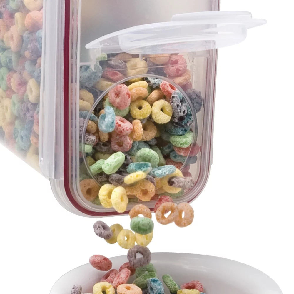 Clear 3-Pack 6 Qt. Cereal Storage Container A61347