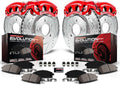 Front & Rear Carbon-Fiber Ceramic Brake Kit O517965