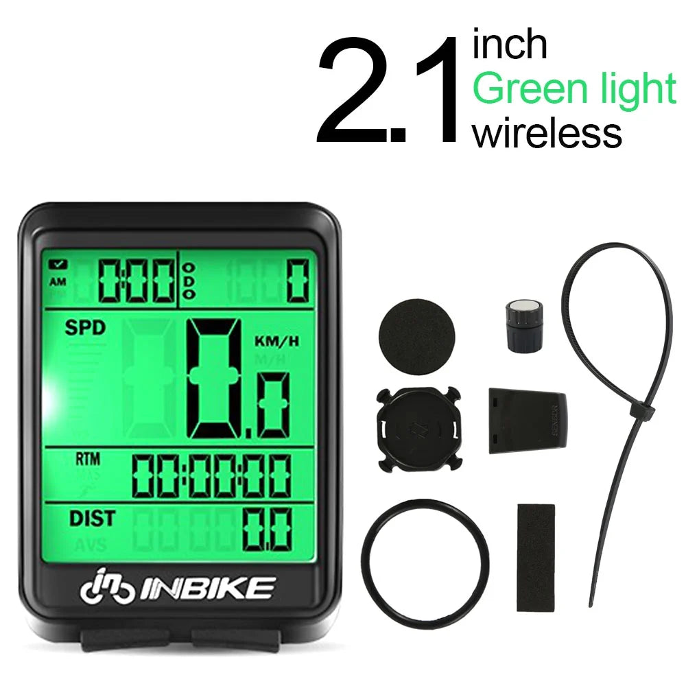 Waterproof Wireless Bicycle Speedometer Odometer D76254