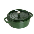 Black Matte Cast Iron Round Dutch Oven 7 qt. C961786