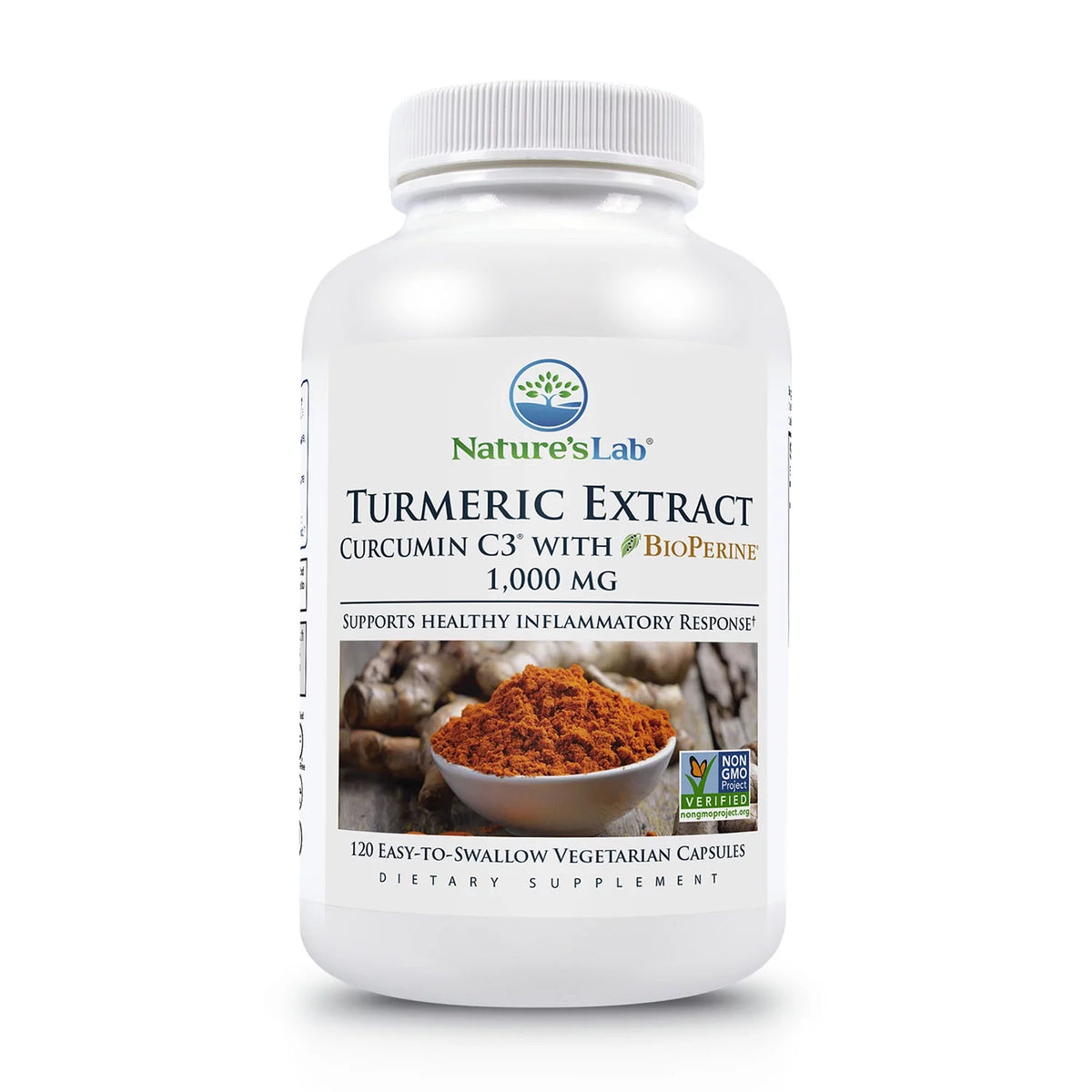 Turmeric Curcumin 1000mg 120 Capsules L609