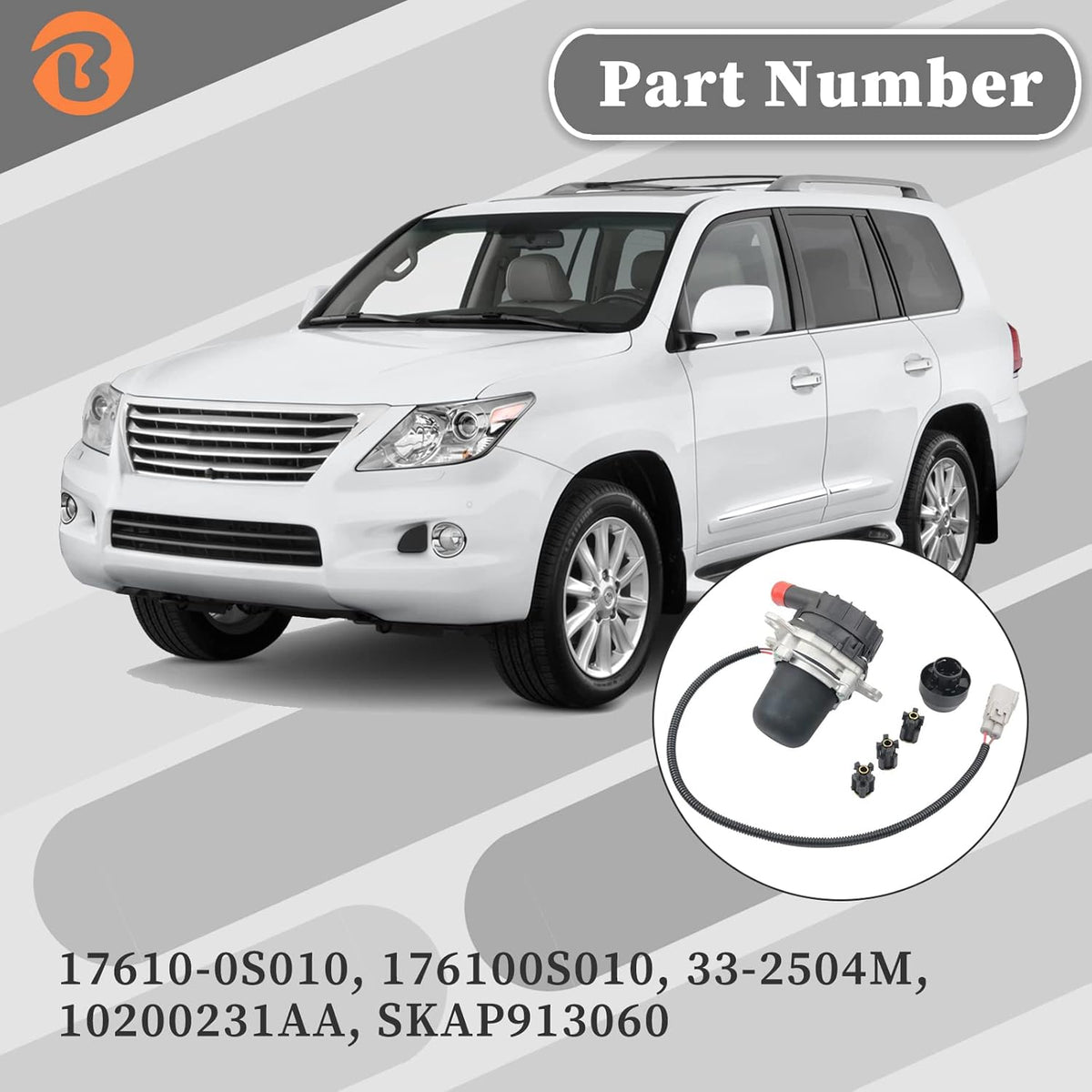 Secondary Air Injection Pump D319186