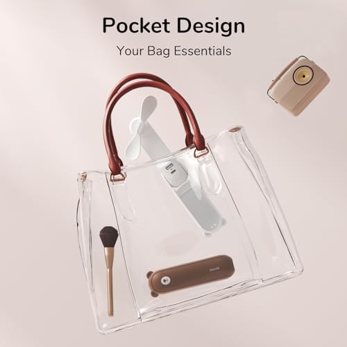 Handheld Mini Fan 3 IN 1 USB Rechargeable Pocket Fan Pink R737