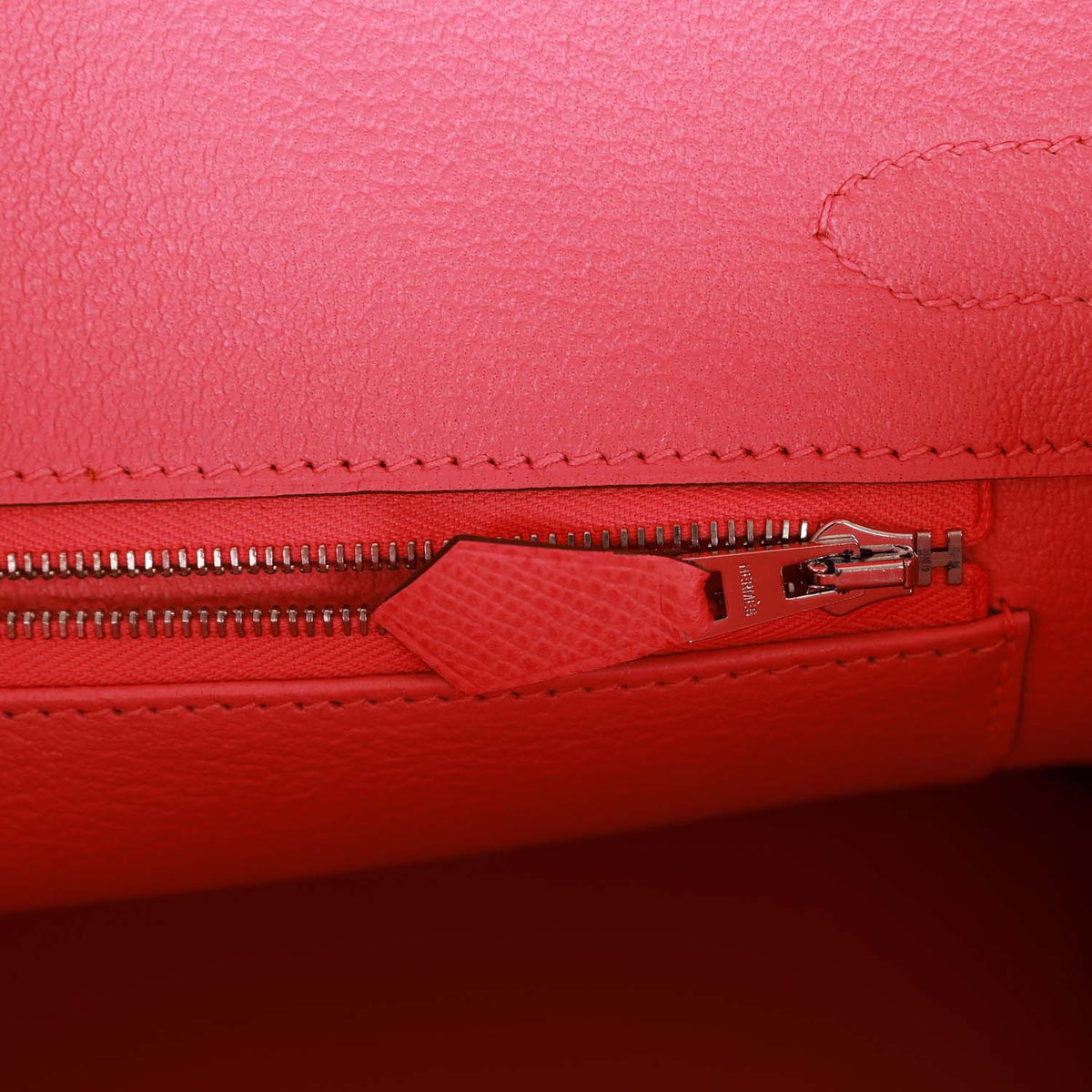 Pre-owned 30 Rose Confetti Epsom Handbag S5313