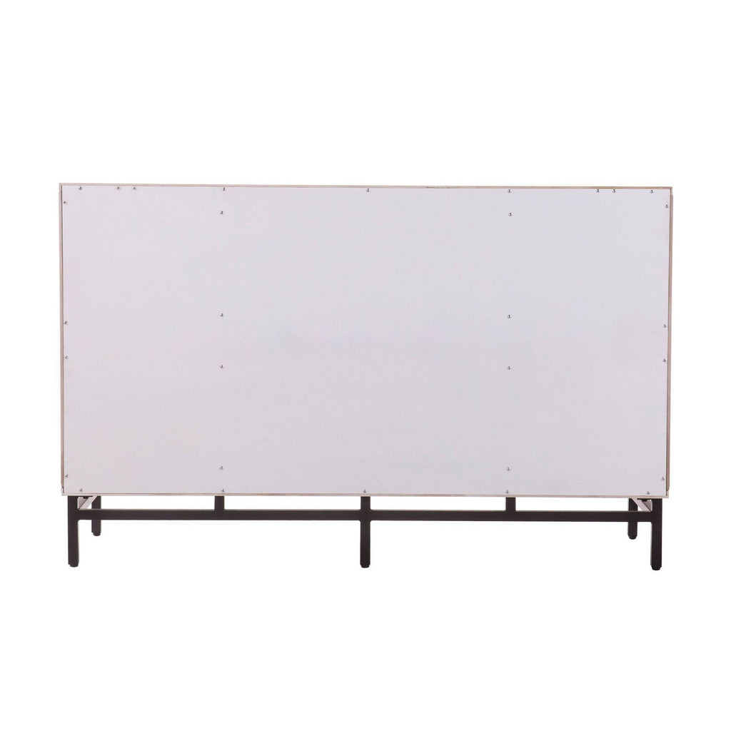 Antique Cream/Black Art Deco Buffet B6136