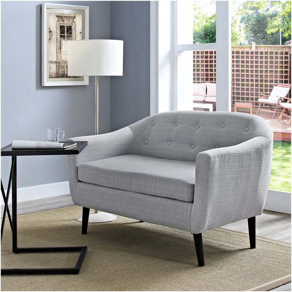 Light Gray Loveseat B868440