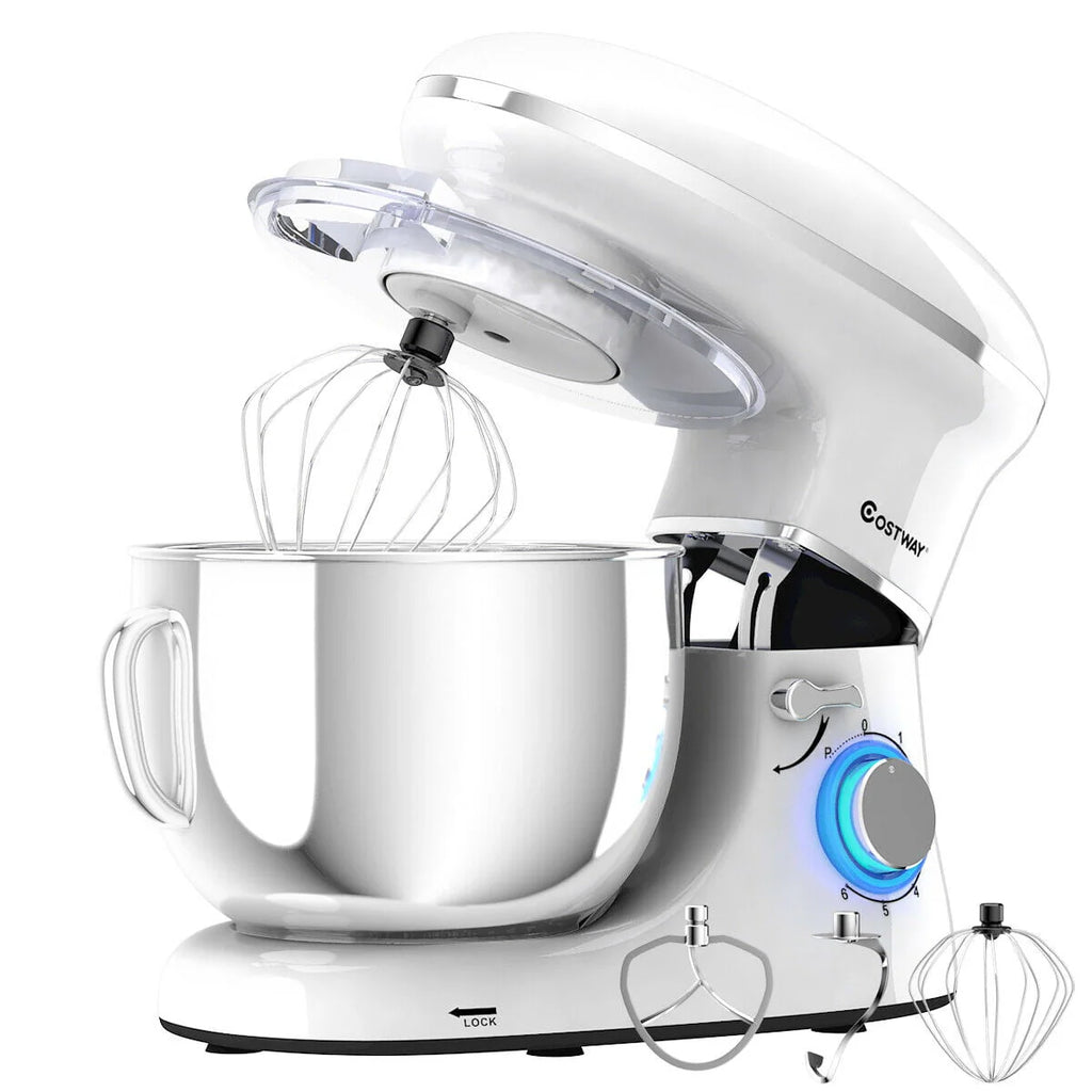 Tilt-Head Stand Mixer 7.5 Qt 6 Speed 660W Red D63685
