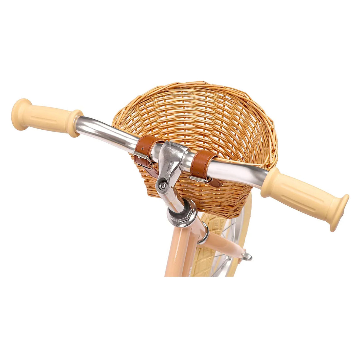 12 Inch Kids Balance Bike with Basket, Peach G60471