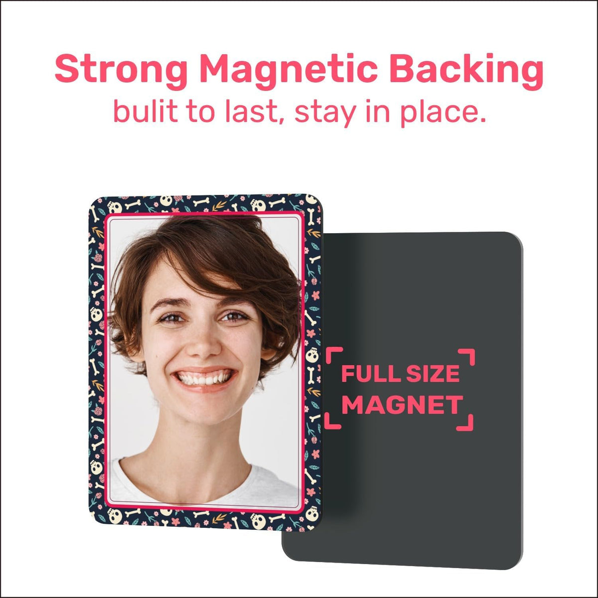 Magnetic Mirrors for Locker, 5 inch x 7 inch, 2 Pack T721