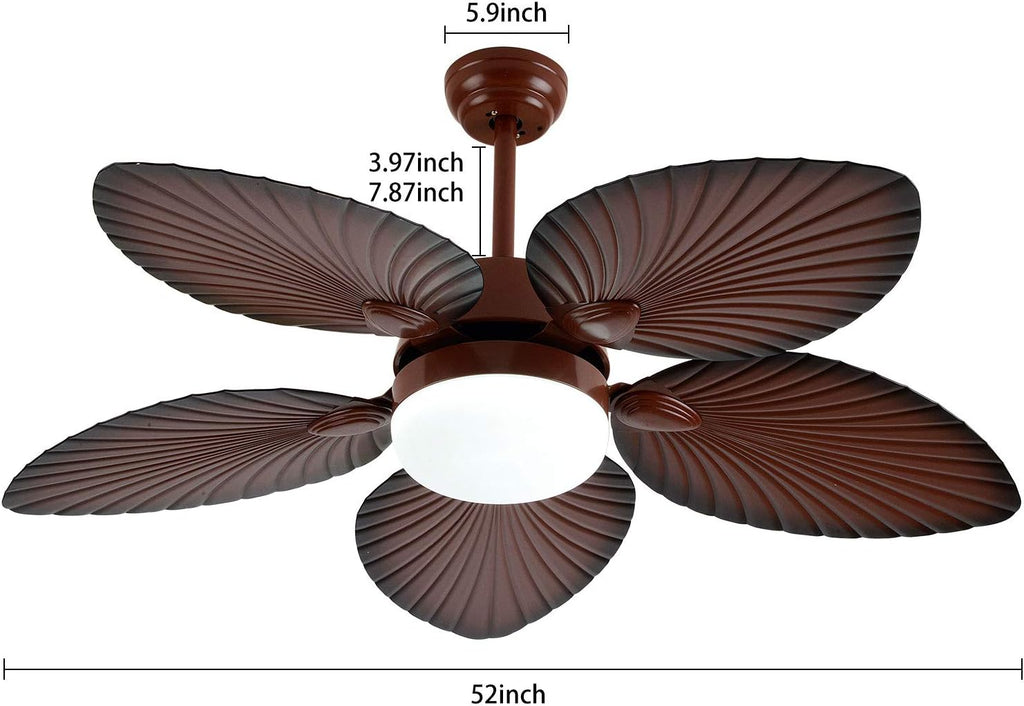 52 Inch LED Ceiling Fan with Remote H710120