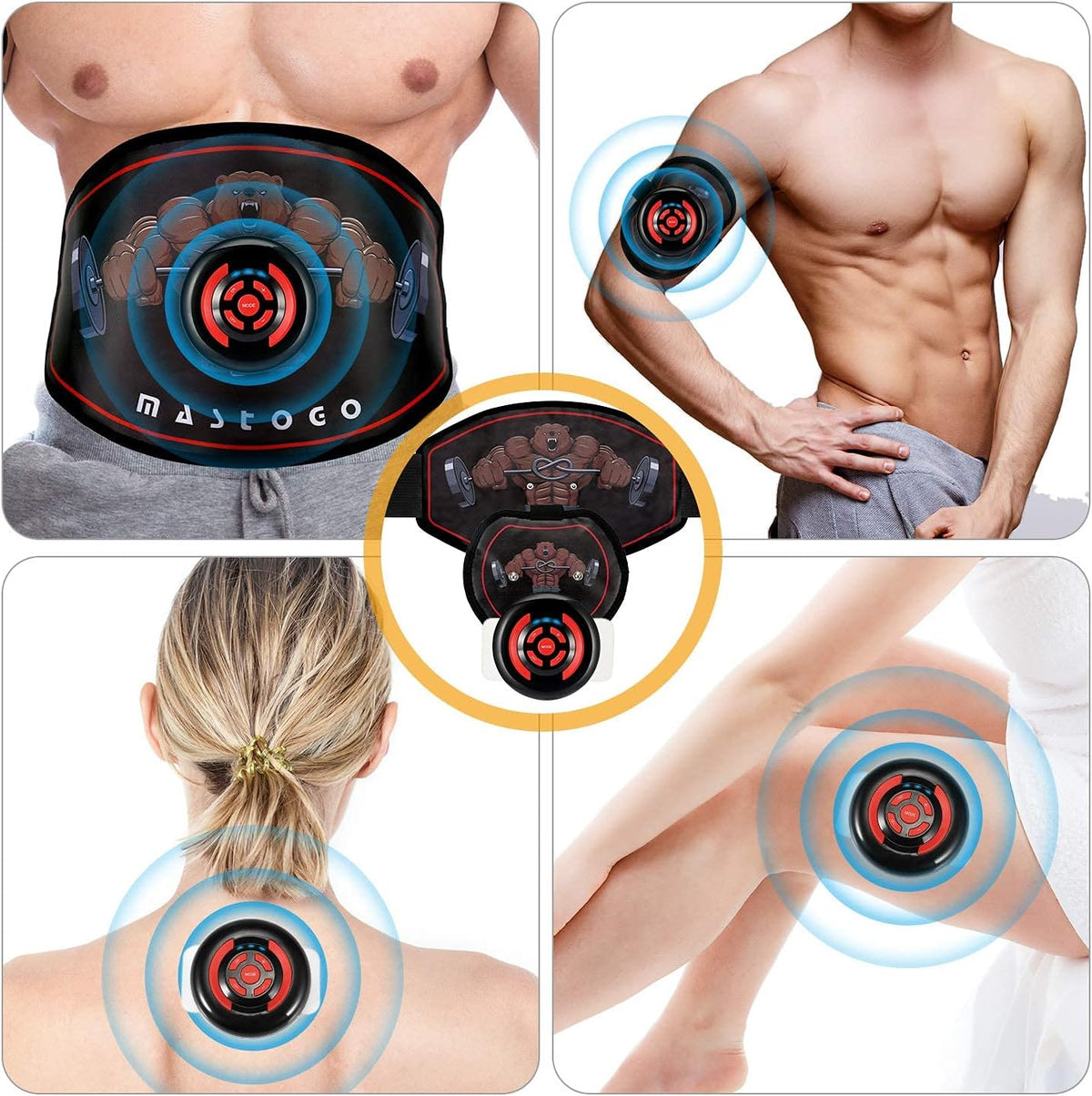 EMS Ab Toning Training Belt Z559