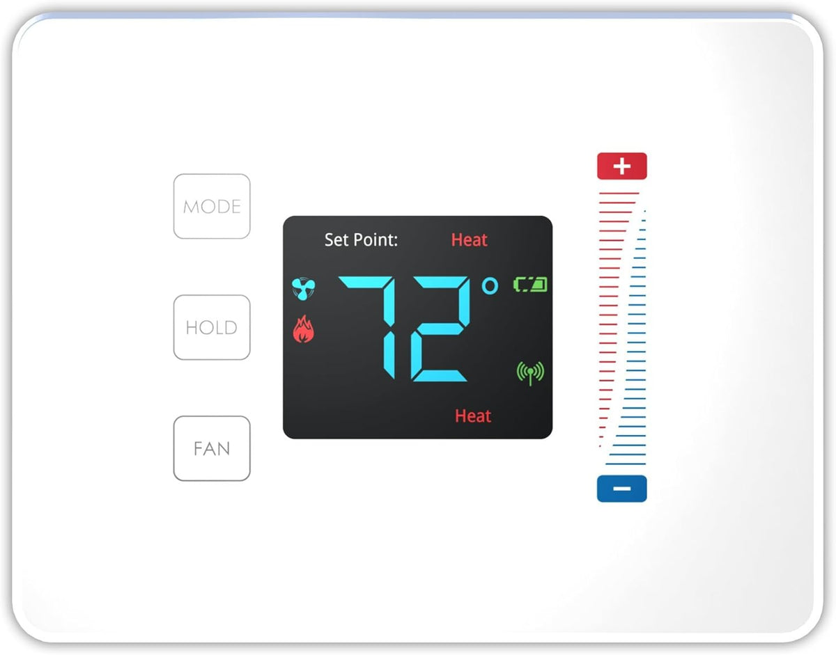 White Thermostat B379486