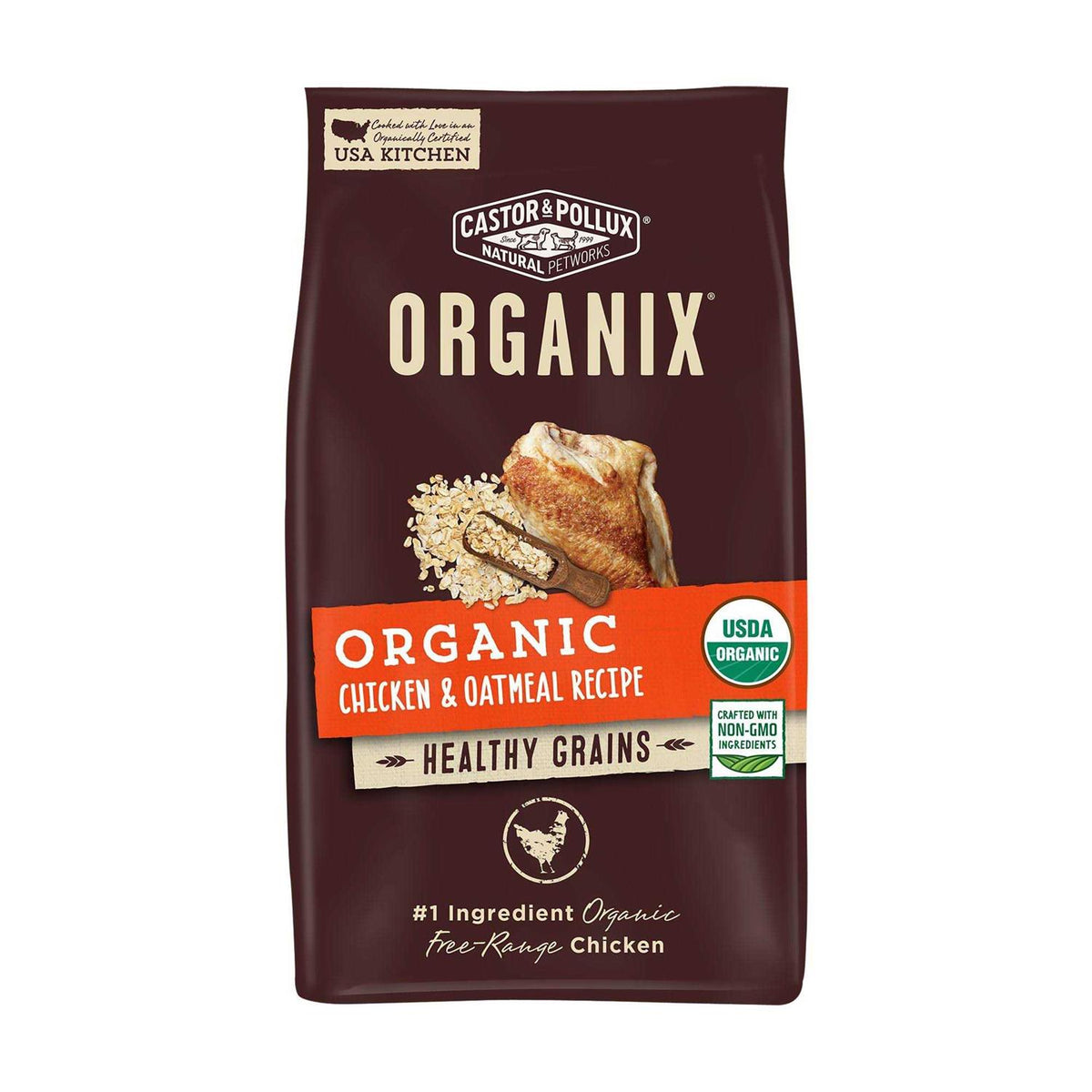 Organic Chicken Recipe Dry Dog Food V3277