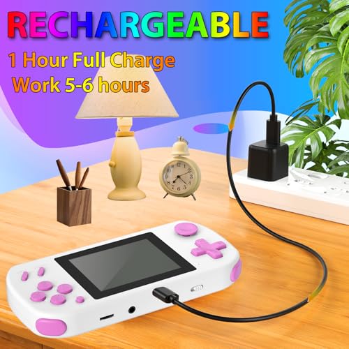 218 Video Games Portable Handheld Gaming Player (Blue) S348560
