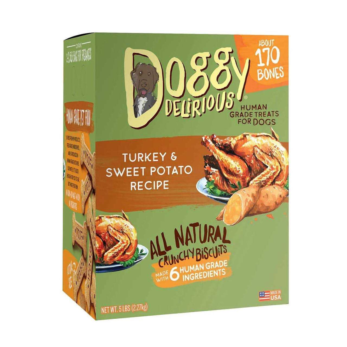 Turkey and Sweet Potato Flavor Dog Treats H300