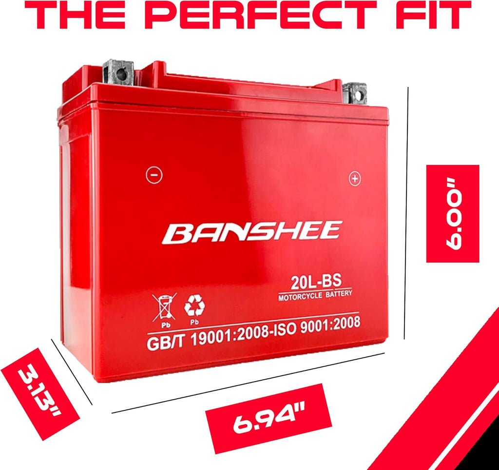 20L-BS Maintenance Free Battery T642555