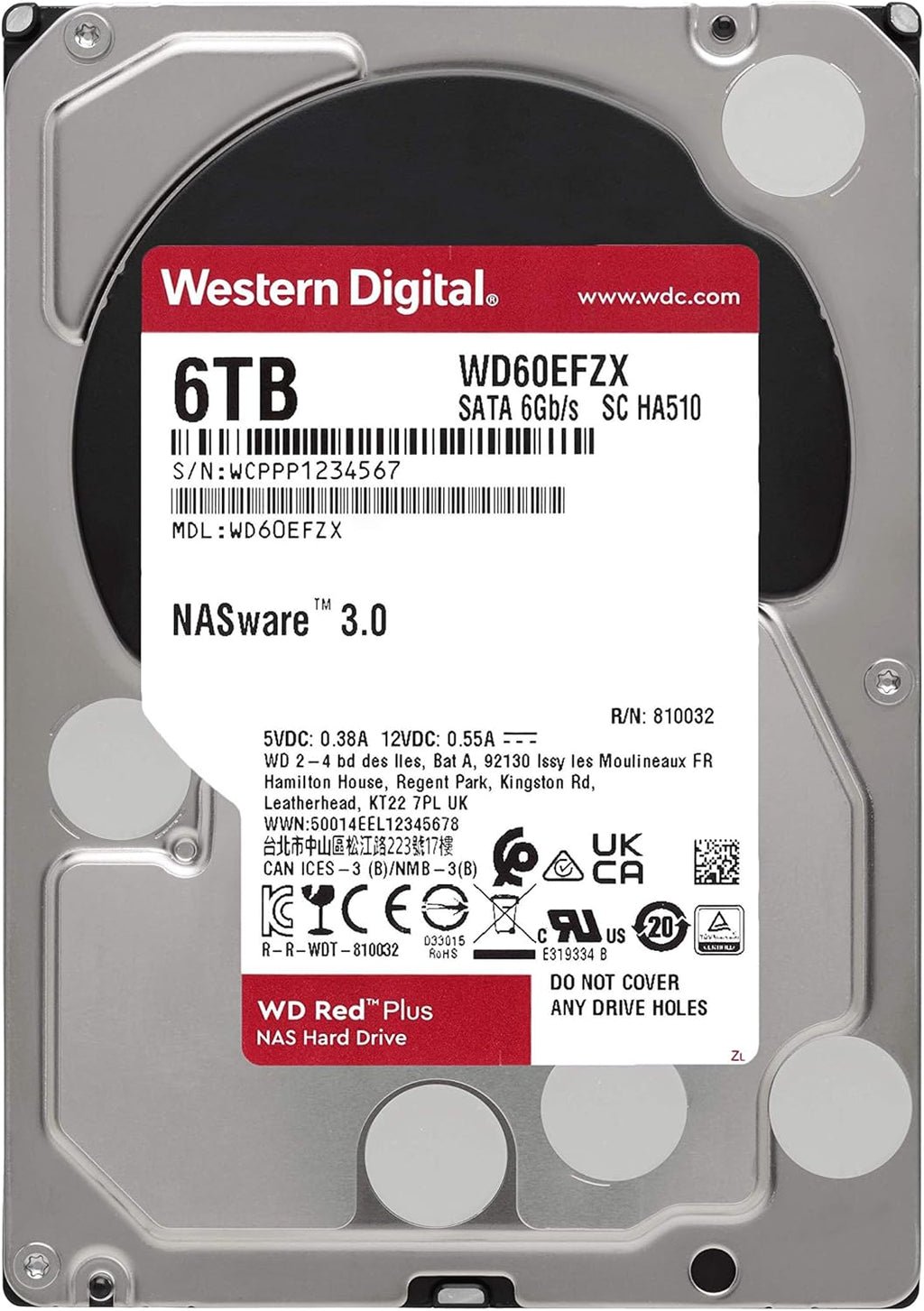 6TB NAS Internal Hard Drive HDD B15471