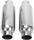 2.5 Inch Stainless Steel Weld-on Exhaust Muffler Pack of 2 Z999