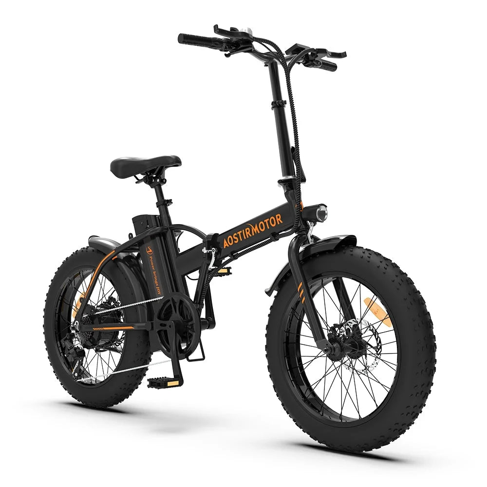 Folding Electric Bike 500W Motor 20" Fat Tire 36V/13Ah Li-Battery O1436