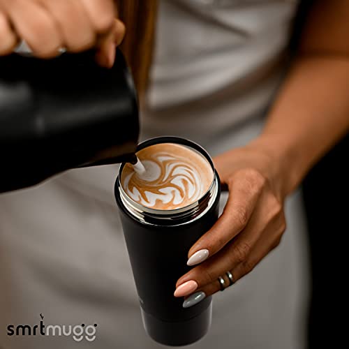Black 10 oz. Heated Travel Mug U90187