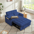 Beige Velvet 3 in 1 Sleeper Sofa Bed B841579