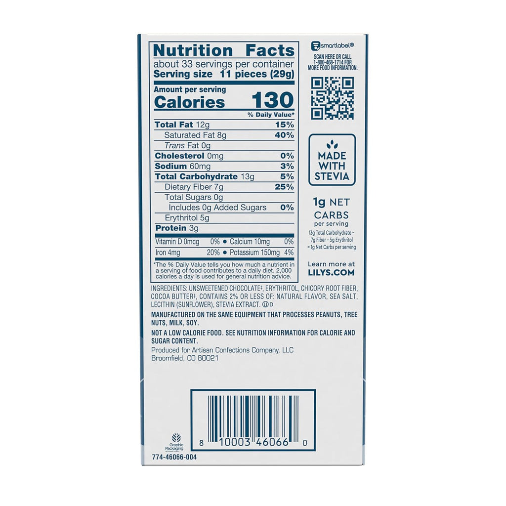 Salted Caramel Extra Dark Chocolate Bars, 2.8 oz (12 Count) P27305