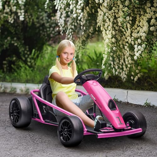 White 24V Electric Go Kart N7517