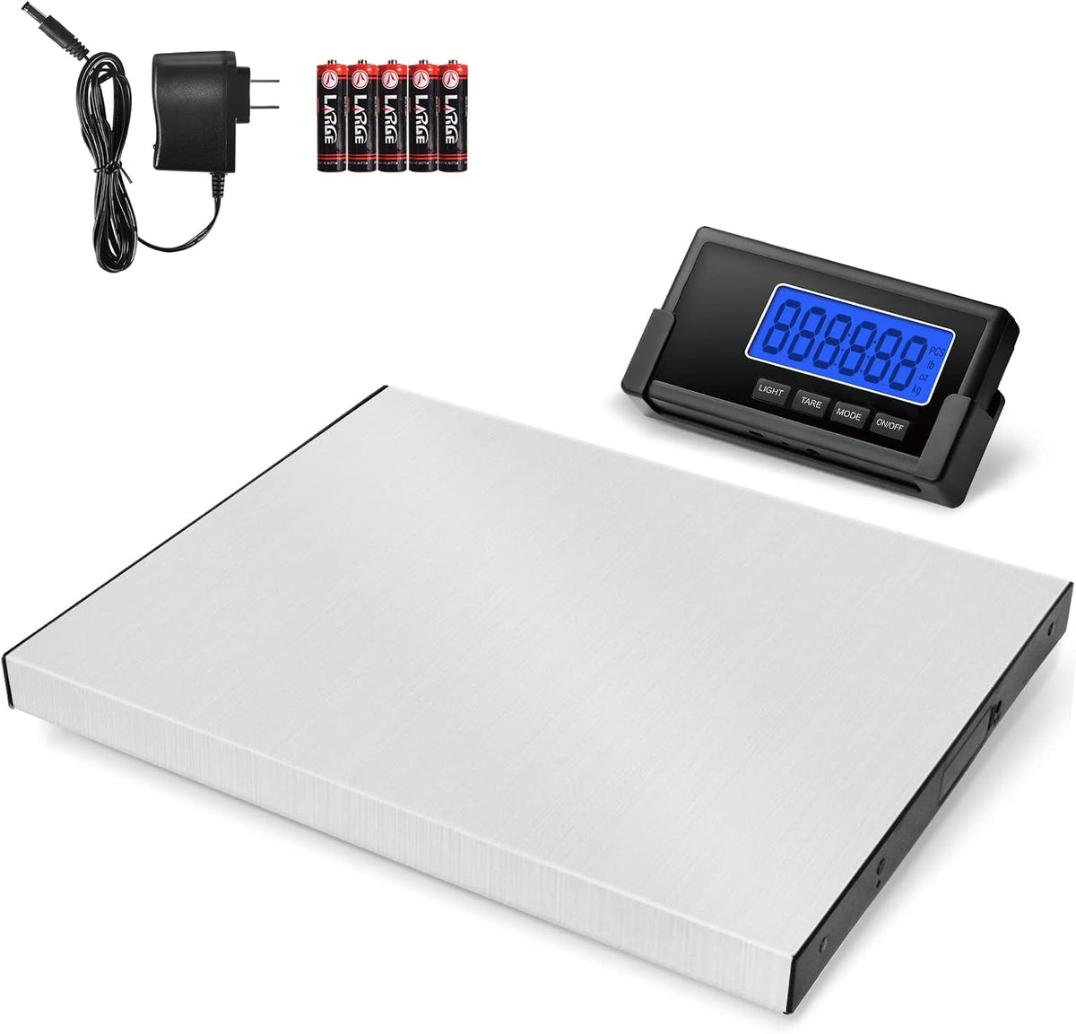 397lb Stainless Steel Digital Shipping Scale Pack of 2 Y60350