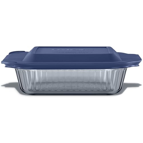 Smoke Glass Baking Dish with Lid K6132