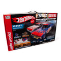 13' Dragstrip Slot Car Set with 2 Variable Speed Cars Q564