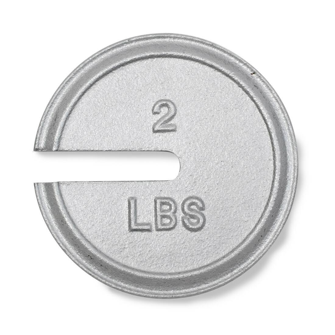 2 lb Slotted Weight C3546