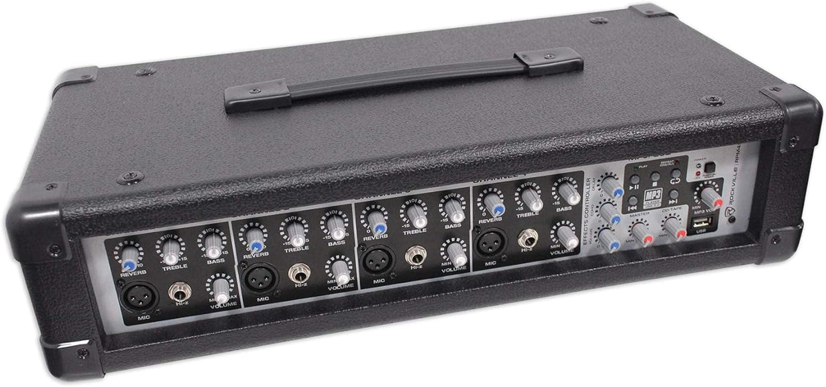 1800w Powered Soundboard Mixing Console Mixer M4381