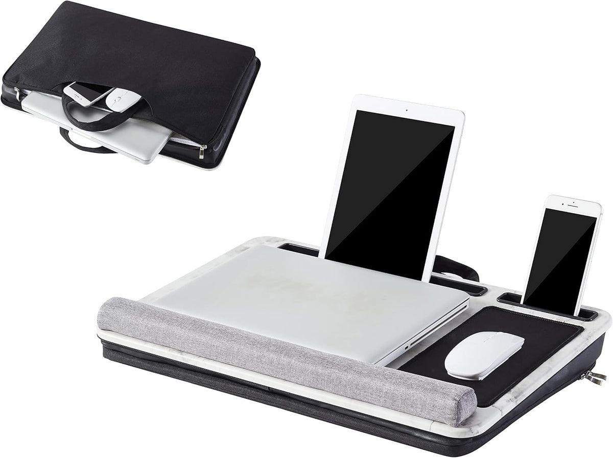 17 17.3 inch Laptop Lap Desk with Sleeve Case and Mouse Pad D411145
