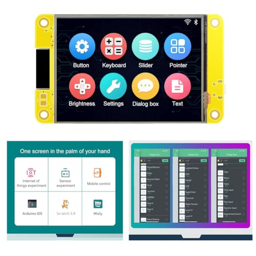 2 Pack 2.8 inch 240X320 TFT Resistive Touchscreen WiFi+BLE Dual Core ESP32 Development Board Z836