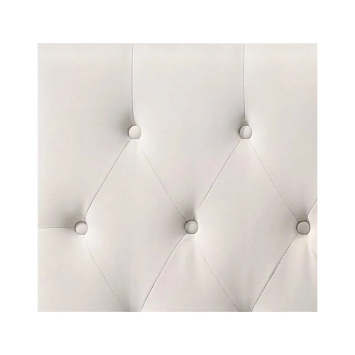 Beige Twin Size Linen Bed with USB Power Connection X68361
