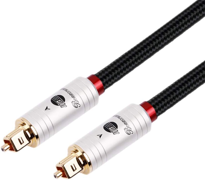 Fiber Optical Audio Cable Toslink Male to Male 6ft K47702