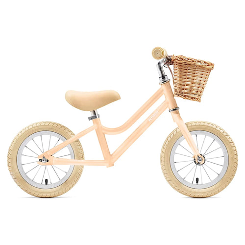 12 Inch Kids Balance Bike with Basket, Peach G60471