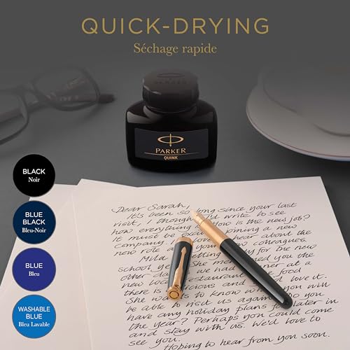 Black Fountain Pen Ink, 57 ml I119895